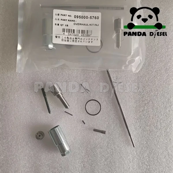 Kits de reparo de injetores common-rail 1465A054, injetor de combustível 095000-5760, 095000-5761, bico DLLA145P875, compatível com Mitsubishi 4M41 3.2L Triton Pajero V78
