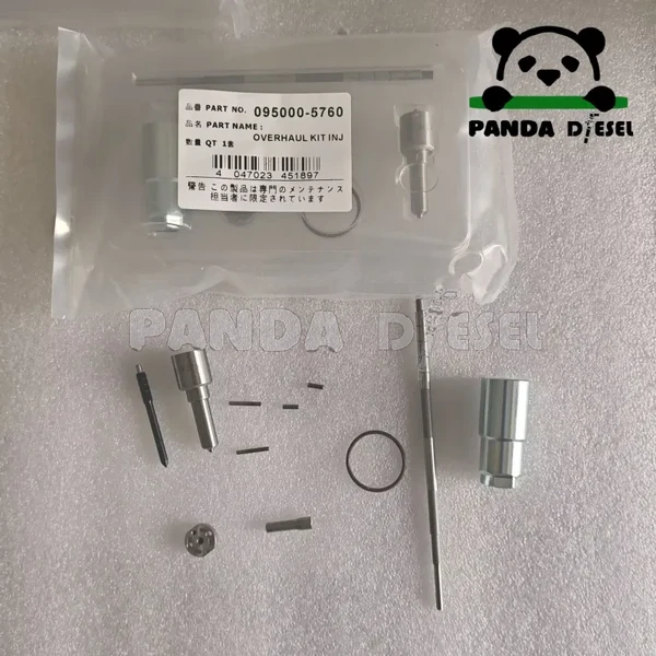 kits de reparo de injetores common-rail 1465a054 injetor de combustível 095000-5760 095000-5761 bico dlla145p875 compatível com Mitsubishi 4M41 3.2L Triton Pajero V78