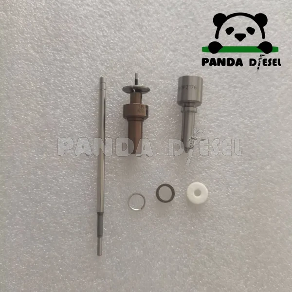 kit de reparo de revisão do injetor common rail cri2 0445110616 0445110617 0445110480 com bocal dlla160p2176 e válvula de controle f00vc01503 para BMW