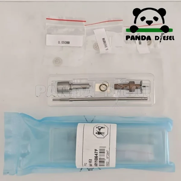 kit de reparo de revisão do injetor cr 0445110647 para 0445110646 0445110368 0445110369 vw amarok 2.0 caddy golf 03l130277j 0986435167 bico dlla162p2160 válvula de controle f00vc01502