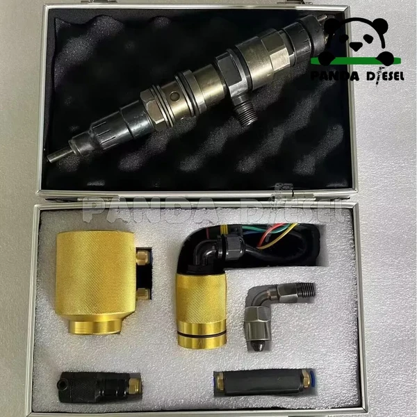 kit de ferramentas e acessórios bs016b para teste de injetor Bosch Common Rail Diesel CRIN 4.2 pinos 0445120303 em bancada de teste