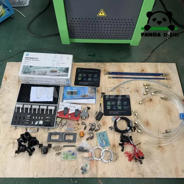 bancada de teste de injetores e bomba common rail cr1016 pro com duas telas à venda