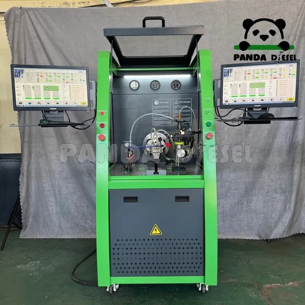 Bancada de teste de injetores e bombas common rail cr1016 pro com duas telas