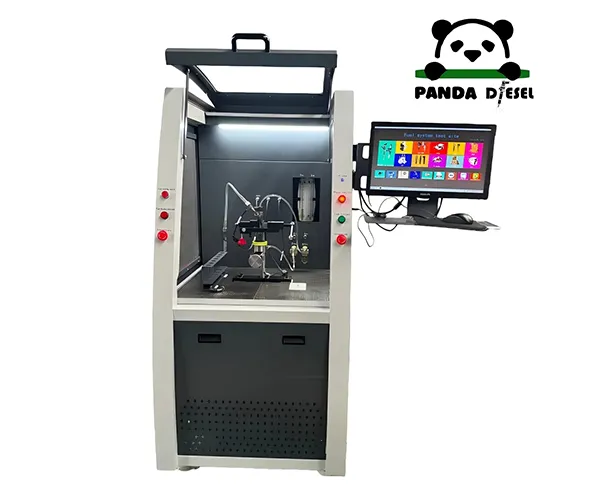 Bancada de Teste de Injetores Common Rail CR1016 com Tubo de Vidro