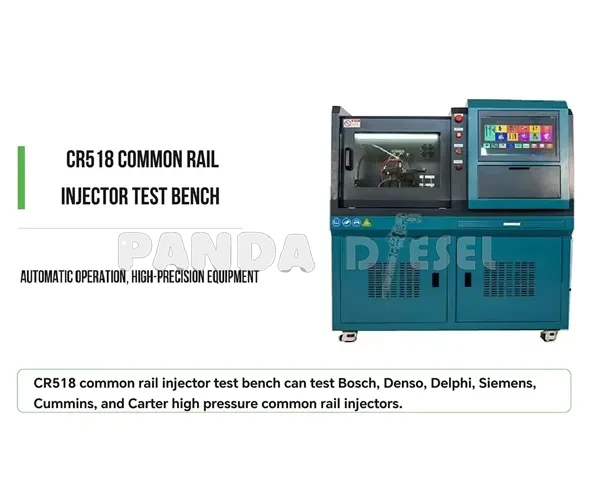 CR518 Bancada de Teste de Injetor Common Rail a Diesel