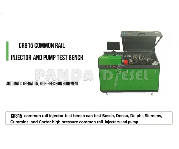 Bancada de Teste Multifuncional para Injetores e Bombas Diesel CR815