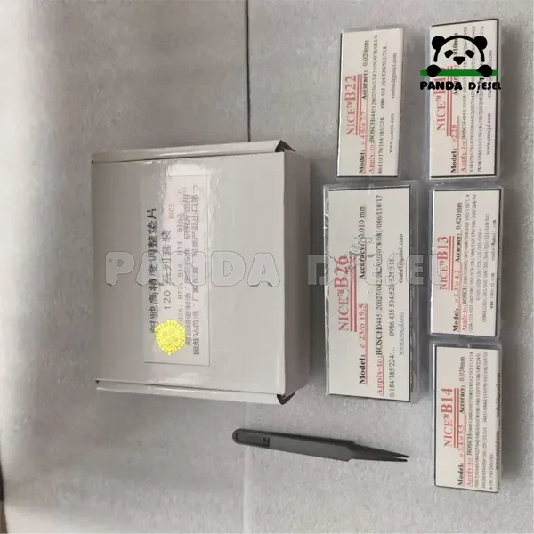 500 peças 120 calços b14 b13 b16 b22 b26 kit de calços de ajuste para injetor Common Rail Bosch 120