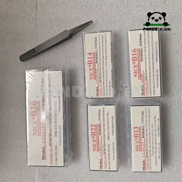 500 peças 120 calços b14 b13 b16 b22 b26 kit de junta de ajuste para injetor common rail bosch 120