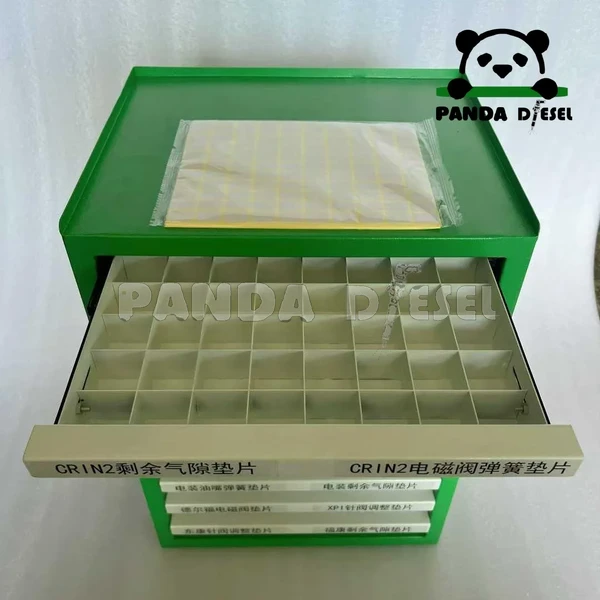 caixa de armazenamento para armário de bancada para fabricante de calços de common rail diesel e peças de injetores