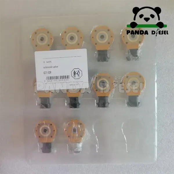 válvula solenoide do injetor de combustível cat c7 c9 2145427