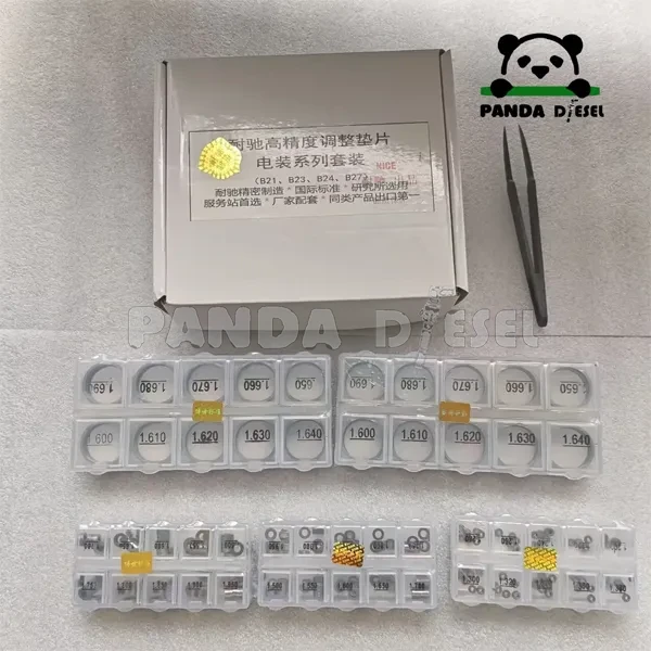 kits de calços common rail 400 peças para injetores Denso
