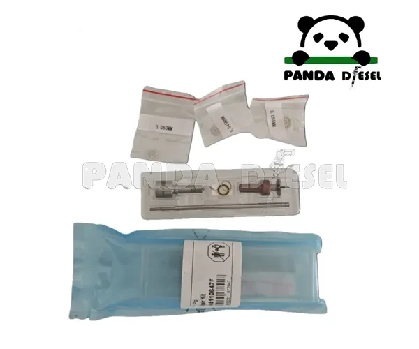 Kit de reparo de revisão do injetor CR 0445110647 para 0445110646 0445110368 0445110369 VW AMAROK 2.0 CADDY GOLF 03L130277J 0986435167 Bico DLLA162P2160 Válvula de controle F00VC01502