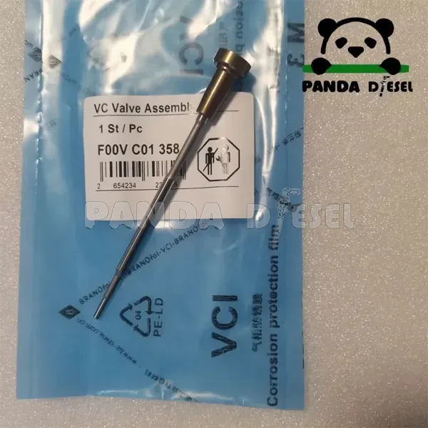 f00vc01358 conjunto de montagem da válvula do injetor common rail bosch para injetor diesel cr 0445110358 0445110359 0445110291 0445110386 0445110409