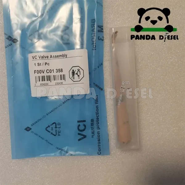 f00vc01358 conjunto de montagem da válvula do injetor common rail Bosch para injetor diesel CR 0445110358 0445110359 0445110291 0445110386 0445110409