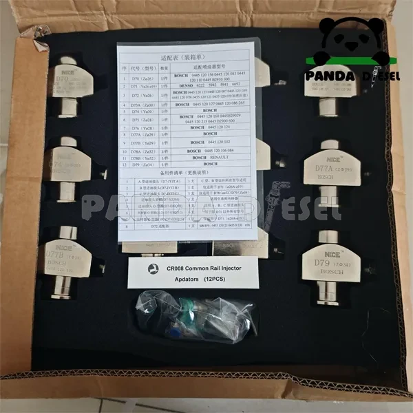 adaptadores de injetores diesel common rail cr008