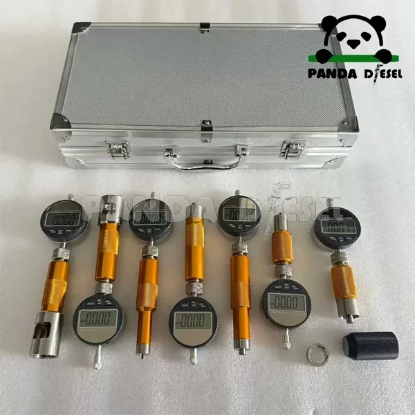 cr016c conjunto completo de ferramentas de reparo para medição de curso de injetor diesel common rail