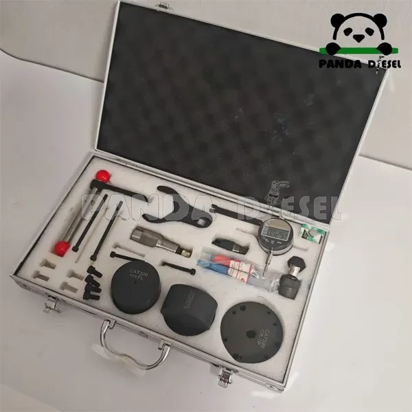 ct012 kit de ferramentas de desmontagem e medição da bomba de combustível common rail cat 320d para 326 4635 10r 7662 32f61 10302 escavadeira caterpillar 320d