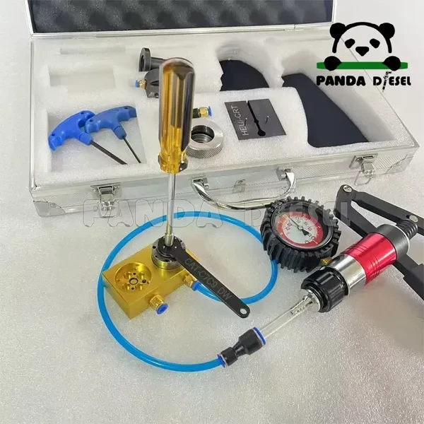 Ferramenta de teste de vazamento da válvula de controle do injetor diesel e kit de ferramentas de instalação da válvula de controle para CAT C7 C9 3126 EUI ct052
