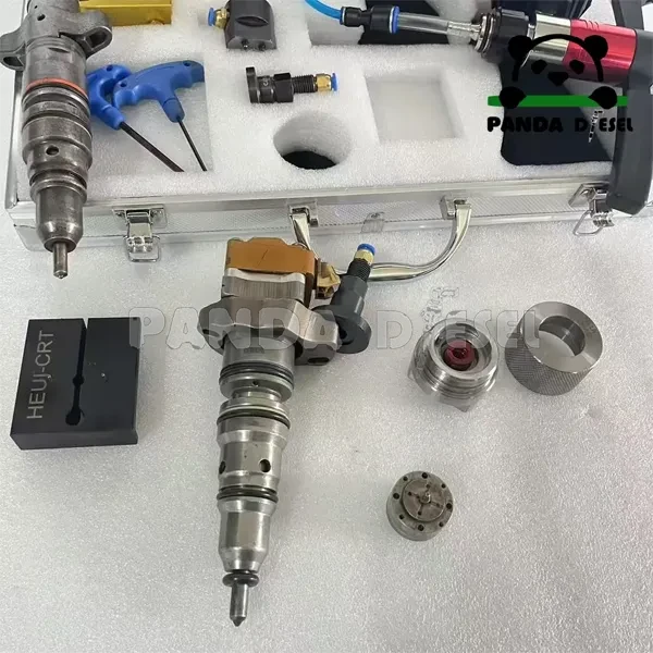 Ferramenta de teste de vazamento da válvula de controle do injetor diesel EUI CAT C7 C9 3126 e kit de ferramentas de instalação da válvula de controle