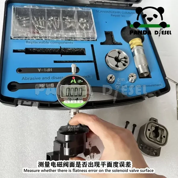km027b cummins hpi x15 q60 kits de reparo de injetor de combustível diesel