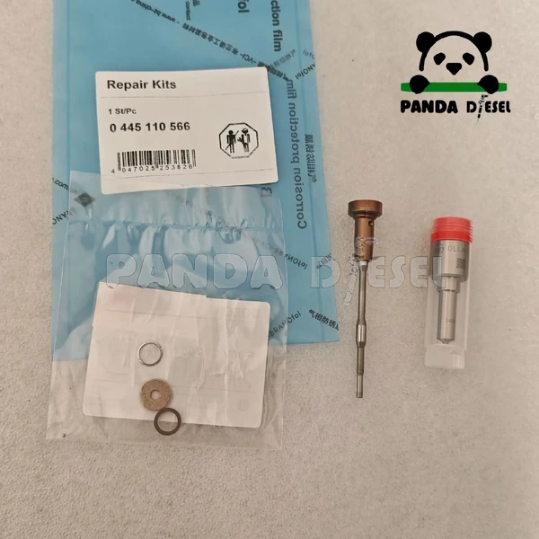 kits de injetores common rail para 0445110566 com bico dlla156p2401 e válvula f00vc01372 (10)