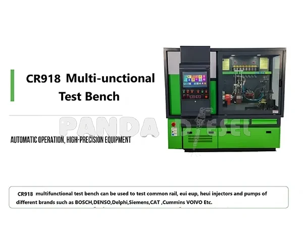 Bancada de Teste Multifuncional de Injetor e Bomba Diesel CR918