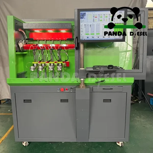DCI 800 Banco de Teste de Injetores Common Rail a Diesel - Testando 4 Injetores ao Mesmo Tempo