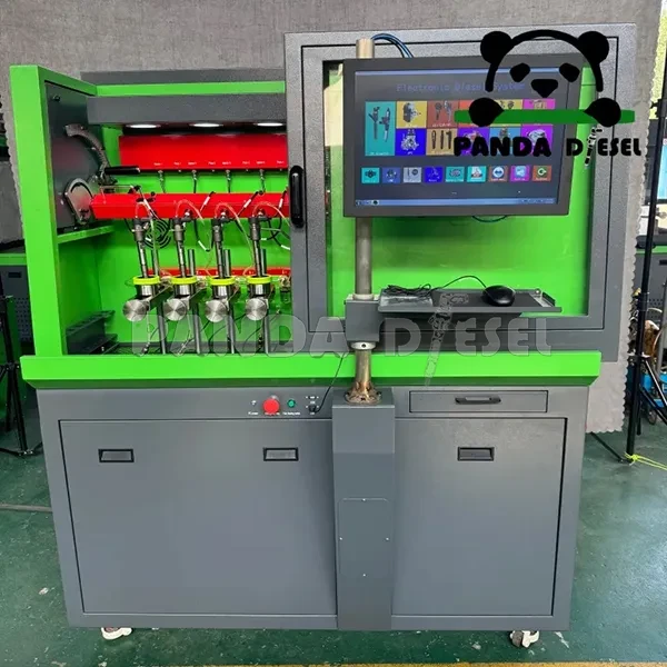 Bancada de Teste de Injetores Diesel Common Rail DCI 800 - Testando 4 Injetores ao Mesmo Tempo