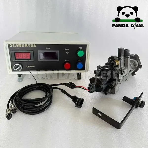 Testador de Bomba de Injeção de Combustível Diesel Standayne com Acessórios de Acoplamento