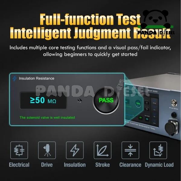 igap 300 testador de injetores piezo e solenoide common rail de funções completas com tela sensível ao toque de 7 polegadas fabricante