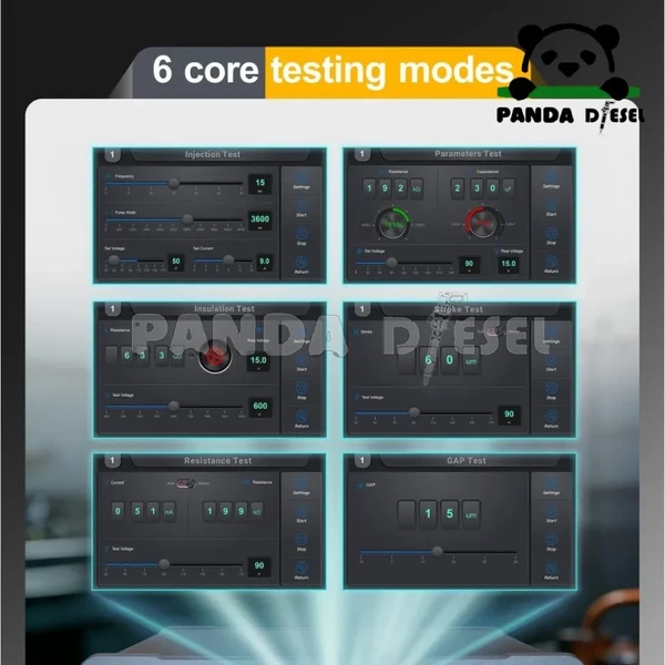 Fábrica de testador de diagnóstico para injetor piezo common rail igap 200