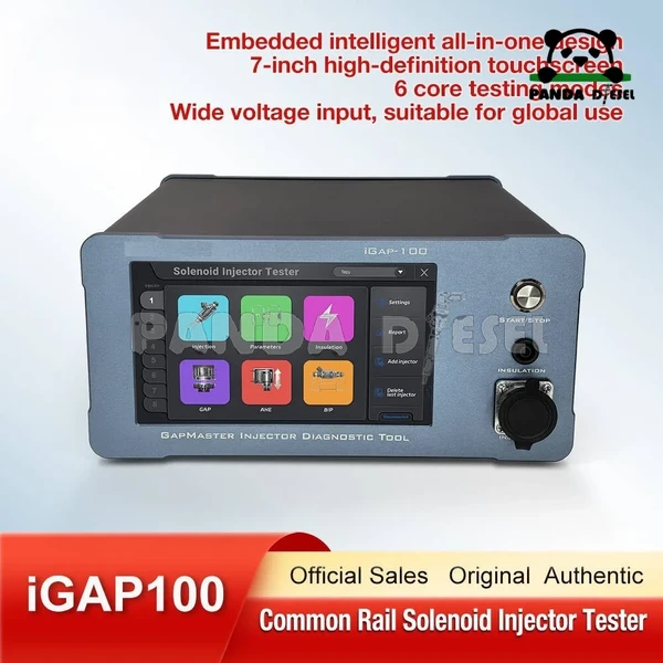 Testador de injetores common rail IGAP100 iGAP-100 6 para teste de injetores Bosch