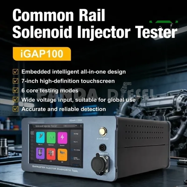 IGAP100 iGAP-100 6 modos de teste principais Testador de injetores solenoides
