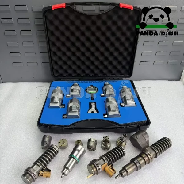 Kit de ferramentas de teste de vazamento e reparo da válvula de controle da bomba injetora unitária eui eup cr044b 7135 486 7135 588 7206 0379