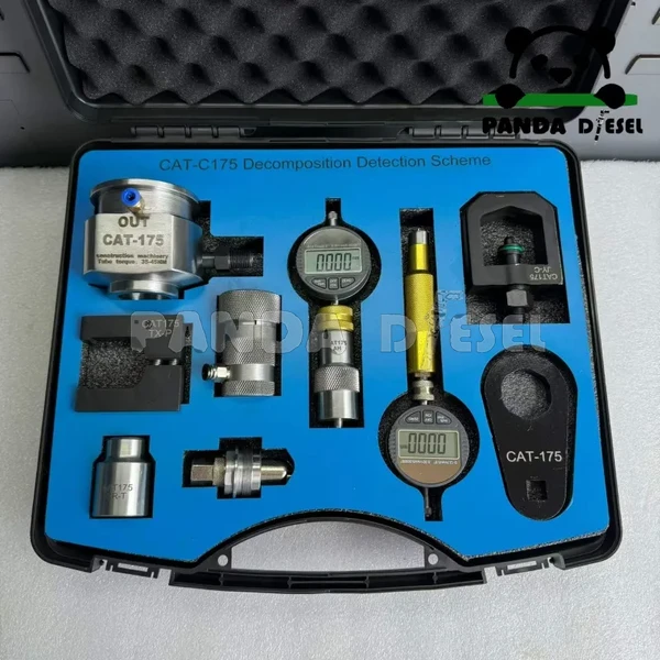 ct057 cat c175 injetor de combustível 20r 5566 20r 5567 443 9454 449 9544 kit de ferramentas de reparo com calços empresa