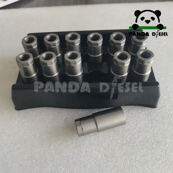 porca do bico do injetor piezo Bosch Common Rail 42 para injetor diesel 0445117084 tamanho 18,9x46,9xM17x0,75 de fábrica