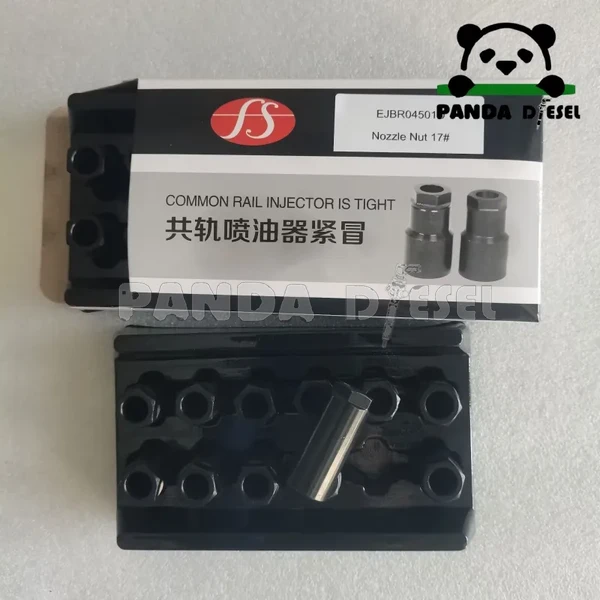 porca de bico injetor delphi diesel 17 para injetor de combustível common rail ejbr04501d tamanho 16.9x41xm15.2x0.5 fornecedor