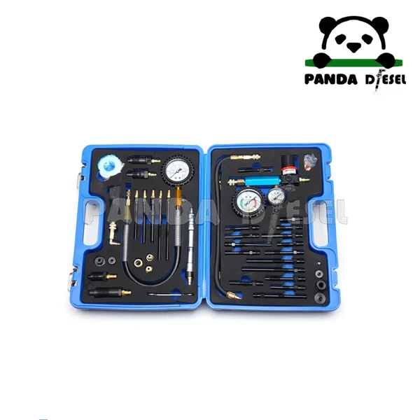 Kit de ferramentas de teste de vazamento de compressão de motor a diesel de 46 peças fabricante