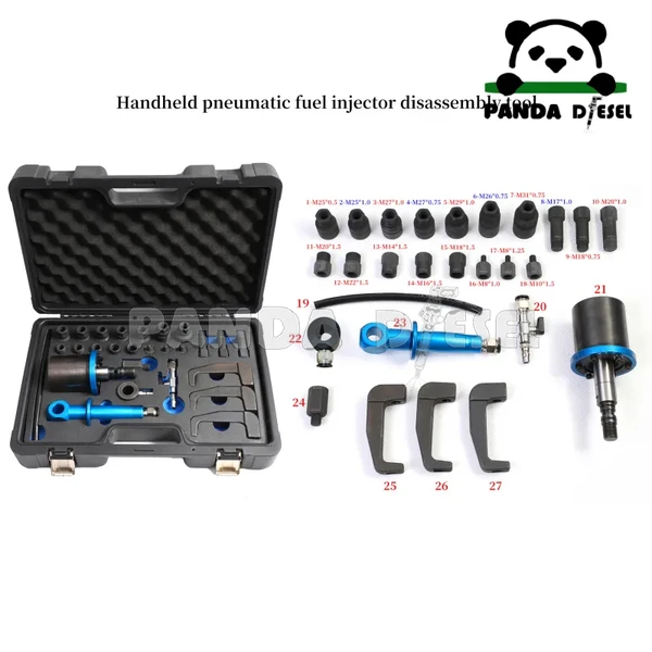 Ferramentas pneumáticas manuais de alta qualidade e duráveis para desmontagem de injetores diesel Bosch, Delphi, Denso, Siemens - fabricante Lamar Tools