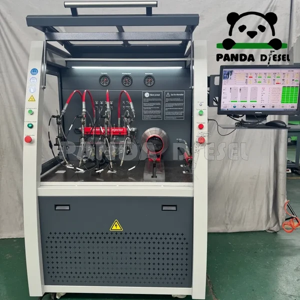Bancada de teste multifuncional diesel CR 1018 para testar 4 injetores CRI simultaneamente e bomba de combustível Common Rail - Fábrica
