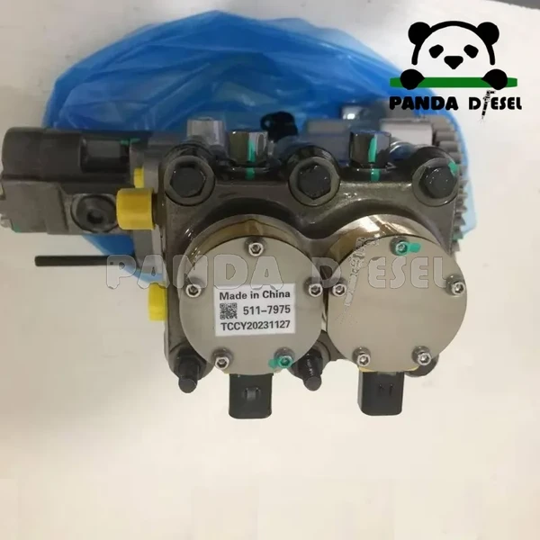 bomba de injeção de combustível common rail 511-7975 5117975 379 0150 compatível com escavadeira cat 336e, carregadeira de rodas 966 e motor diesel c9 c9.3