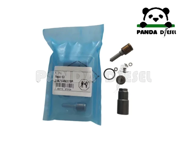 Kit de Reparação de Injetor de Combustível Common Rail Denso 23670-0e070 com Bico G4s060, Placa de Válvula de Orifício G4 para Toyota Hilux Revo Innova J08e 2kd-Ftv 2gd 2.5d Fortuner
