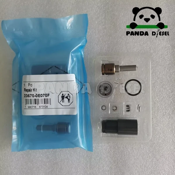 kits de reparo do injetor de combustível common rail denso 23670-0e070 com bico g4s60 placa de válvula de orifício g4 para toyota hilux revo innova j08e 2kd-ftv 2gd 2.5d fortuner